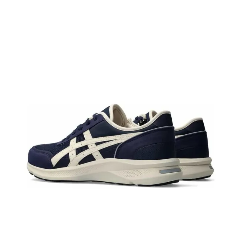 Asics Hadashi Walker Durable Breathable Low Top Casual Shoes Men's White Blue 3E Width-3