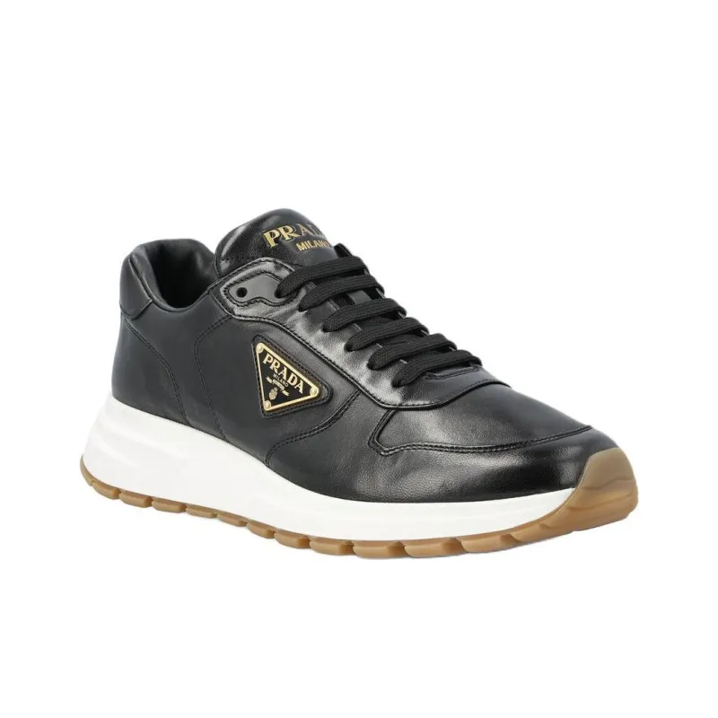 PRADA PRAX 1 Low Top Casual Shoes Men's Black-2