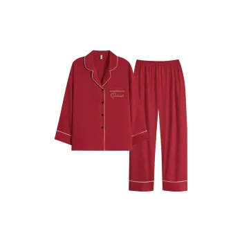 Happy Dreams Pajama Set Women's Red