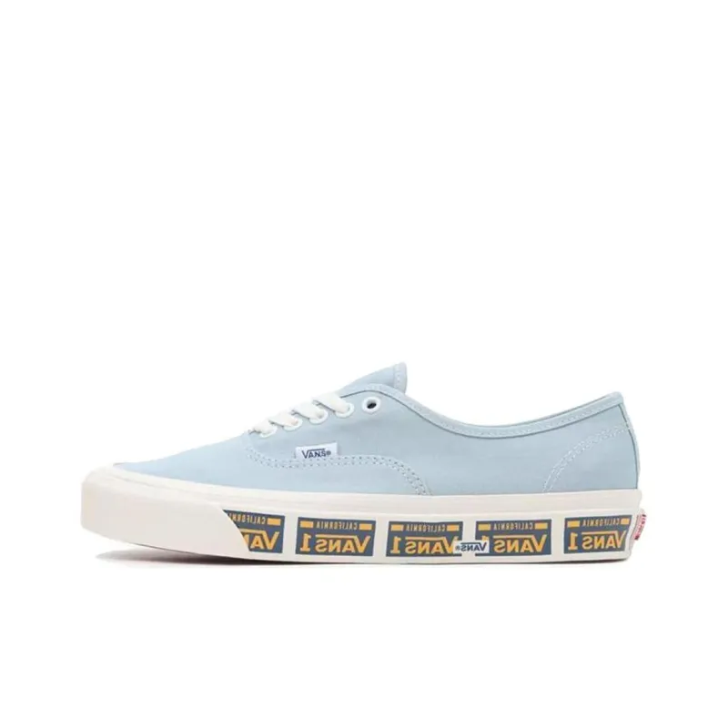 Vans Ua Authentic 44 Dx Anaheim Factory Vanity Plate Light Blue-0