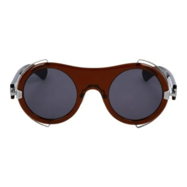 CK/Calvin Klein Round Sunglasses Men's Red-2