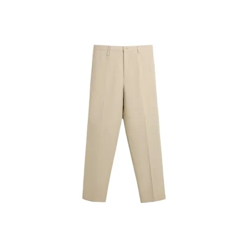 ZARA Suit Trousers Men Beige