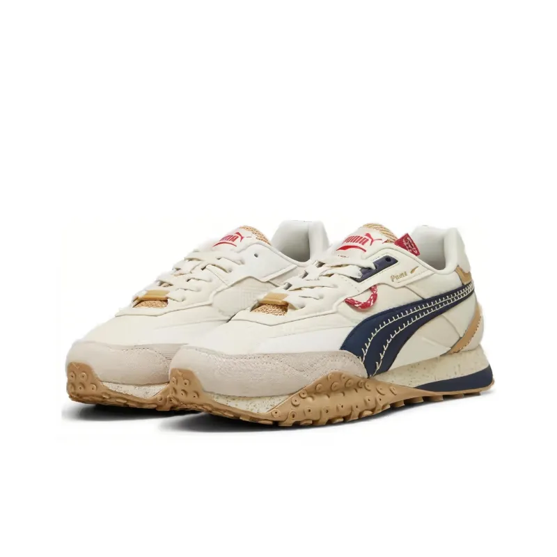 PUMA Blktop Rider Expeditions Low Top Casual Shoes Unisex White Blue-2