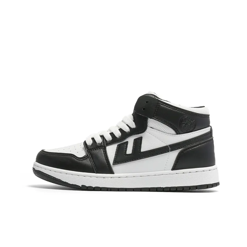 Warrior Air Force 1 White Sneakers Anti-Slip Wear-Resistant Breathable Height Increasing High-Top Casual Shoes Unisex-0