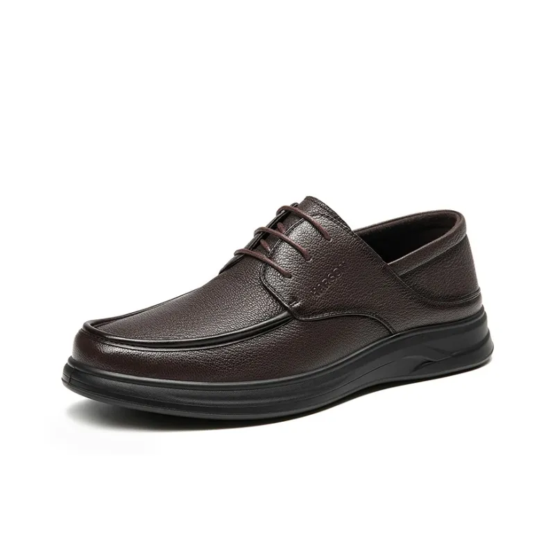 HARSON Derby Shoes Casual Leather Shoes Men's-7