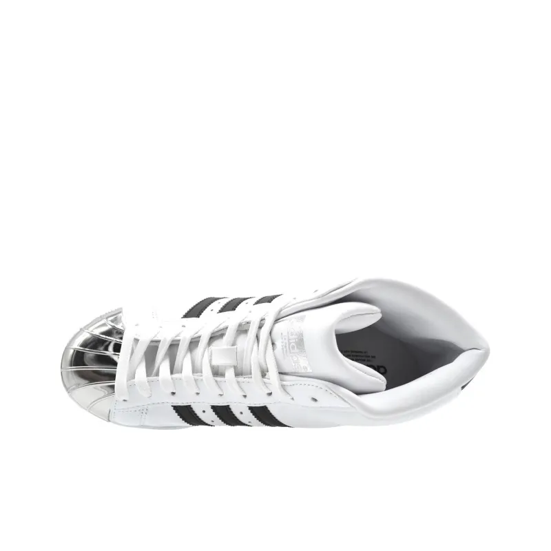 Adidas Promodel Metal Toe White Black Gold Metallic Women's-3