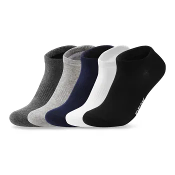 PEAK No Show Socks Unisex 5 Pack