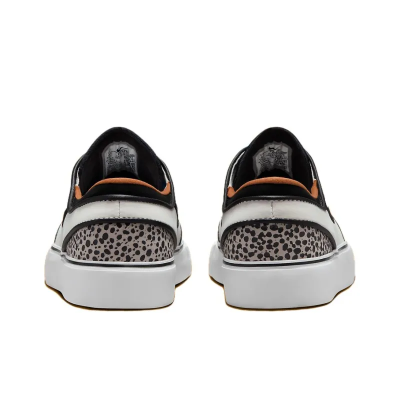 Nike SB Janoski'Olympic' Durable Breathable Low-Top Skateboard Shoes GS White Gray Black-4