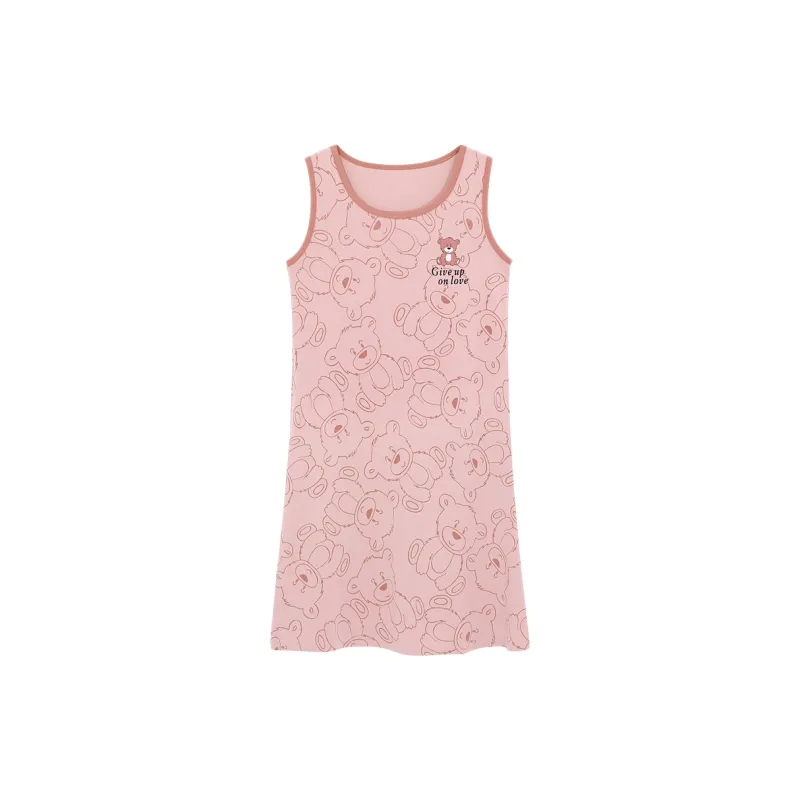 Mulong Family Nightgown Women's Pink-0