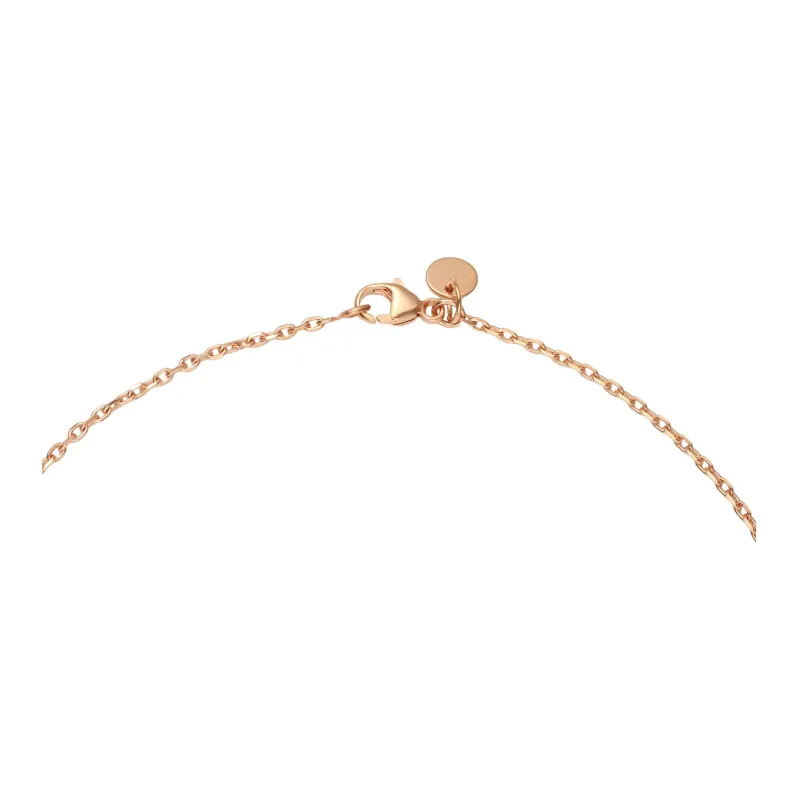 HERMES As De Coeur Calfskin, Gold tone Plated Necklaces Women's-3
