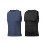 [2 Pack]Gray Blue+Black