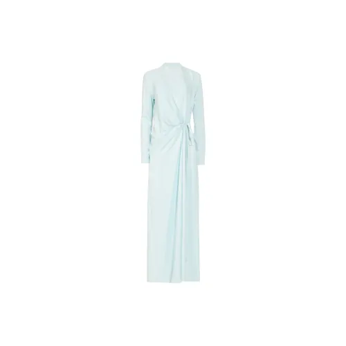 Costarellos Long-Sleeved Dresses Women's Light Blue