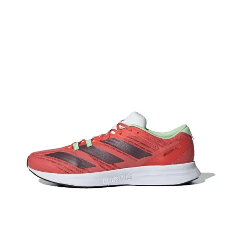 Adidas Adizero RC 5 Running Shoes Unisex Low-Top Black/Red/Green