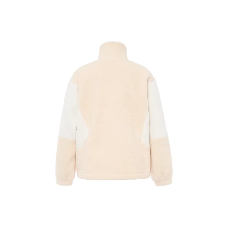 ANTA Velvet Jackets Women's Khaki-1