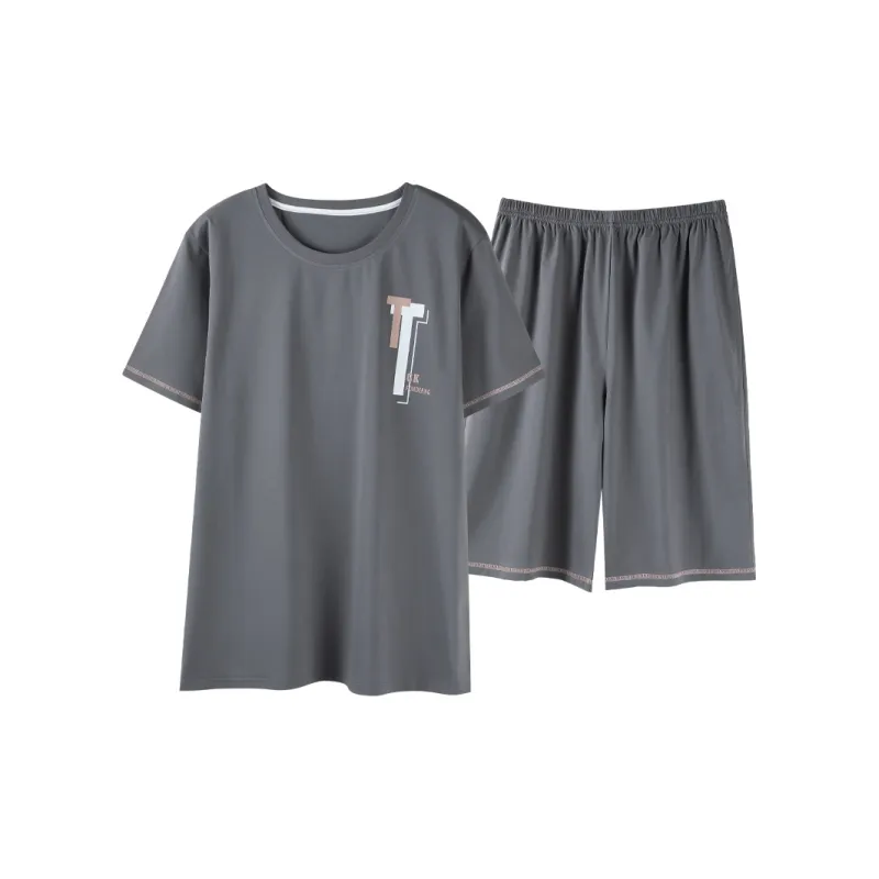 CHUDUAN Men Pajama Sets-8