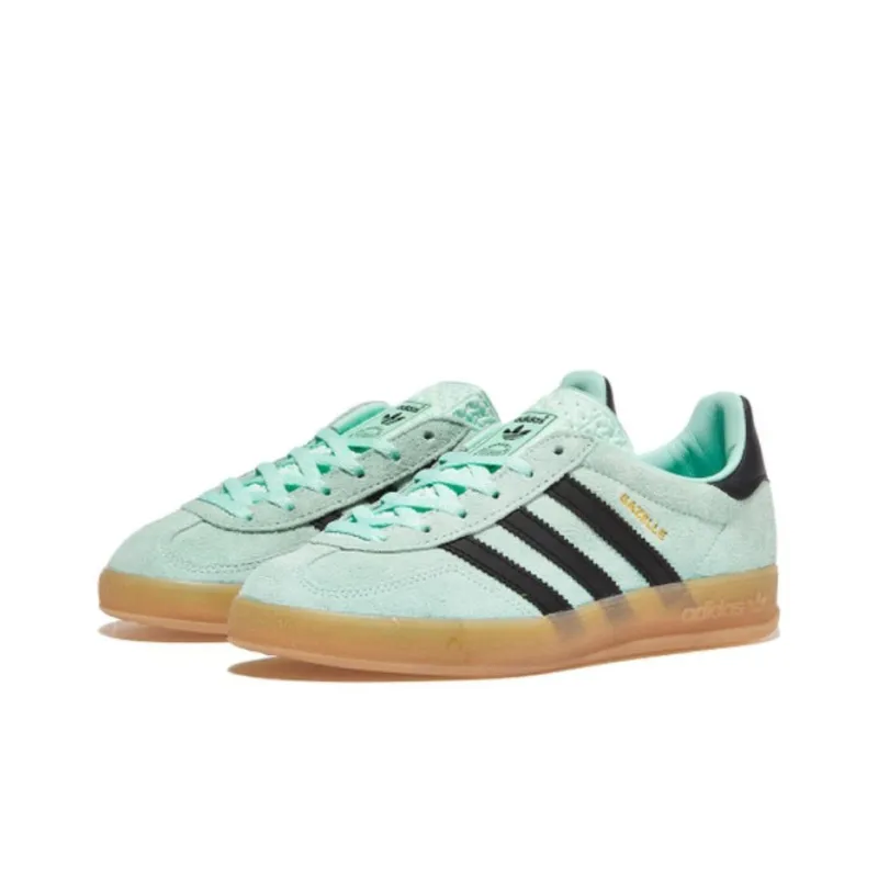 Adidas Gazelle Indoor Clear Mint Black Gum-2