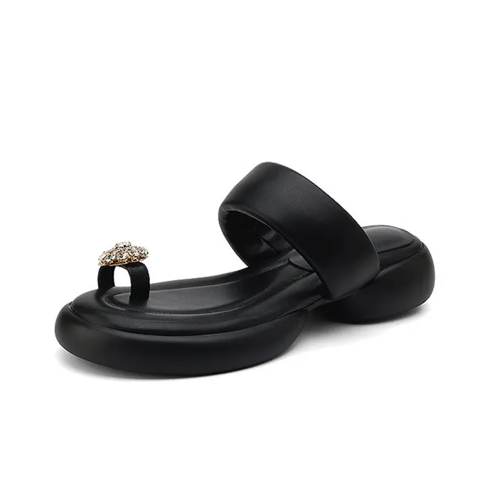STARRO Slide Slippers Women's White/Apricot/Black-13