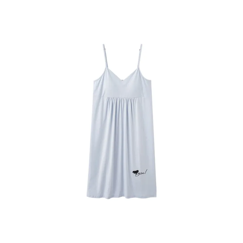White Ran Women's Nightgowns-0