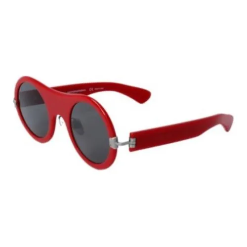 CK/Calvin Klein Round Sunglasses Men's Red