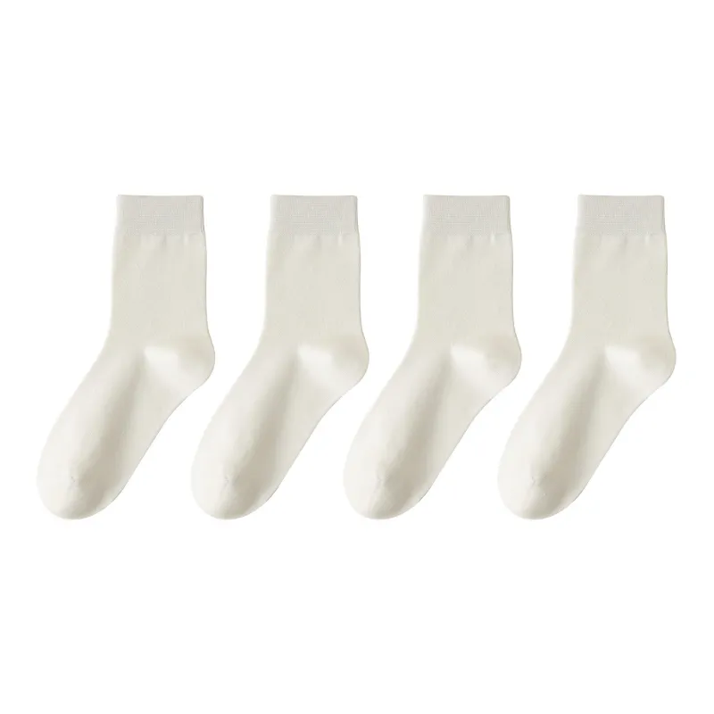 XXLLG Mid Calf Socks Men's 4 Pack-7