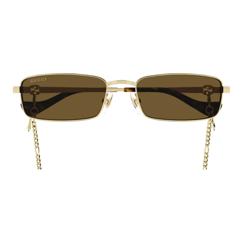 GUCCI Rectangle Frame Sunglasses-1
