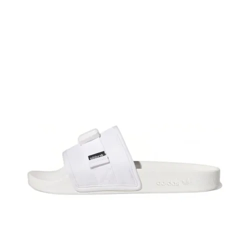 Adidas Women's Adilette Slides 'White'