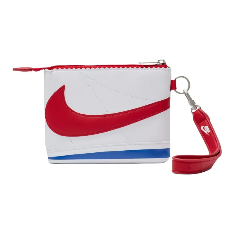 Nike Cortez Polyamide Clutch Coin Purse Regular Unisex White & Campus Royal Blue & Campus Red-0
