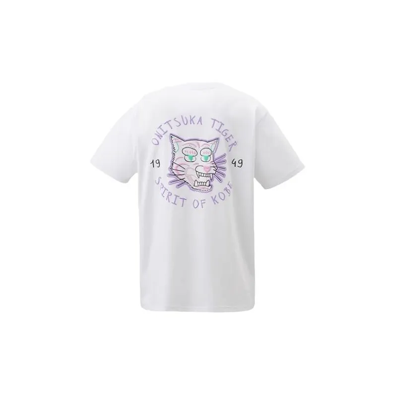 Onitsuka Tiger T Shirt Unisex White-1