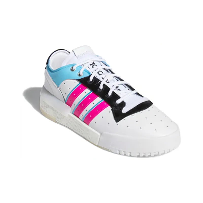 Adidas Originals Rivalry Rm Low 'White Black Blue' Women's-2