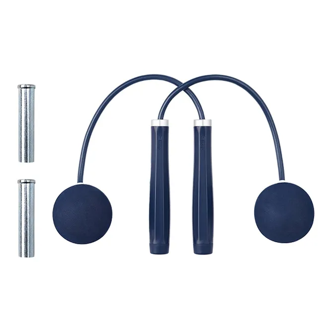 Keep Aerobic Fat Reduction Non Countable Jump Ropes Fitness Crowd ABS Aluminum Handle PVC Rope EVA Ball 3m-3