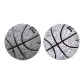Size 7 Adults-Moisture Absorption Reflective-Stripes Moon White