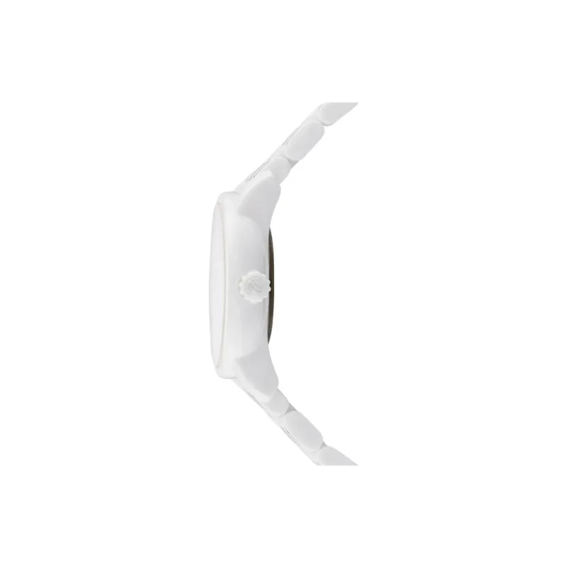 RADO Automatic Mechanical Movement Unisex Watch 33mm White Dial Ceramic Watch Case Ceramic Strap-2