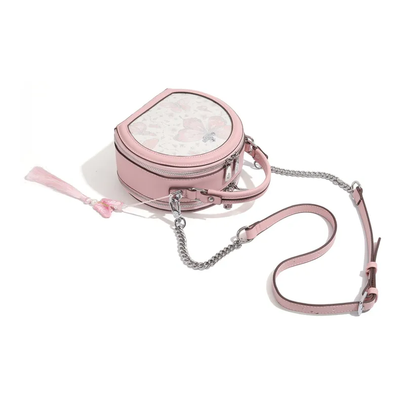MISS GAIL PU Handbag Shoulder Bag Crossbody Bag Regular Women's Gray/Pink/Blue-34