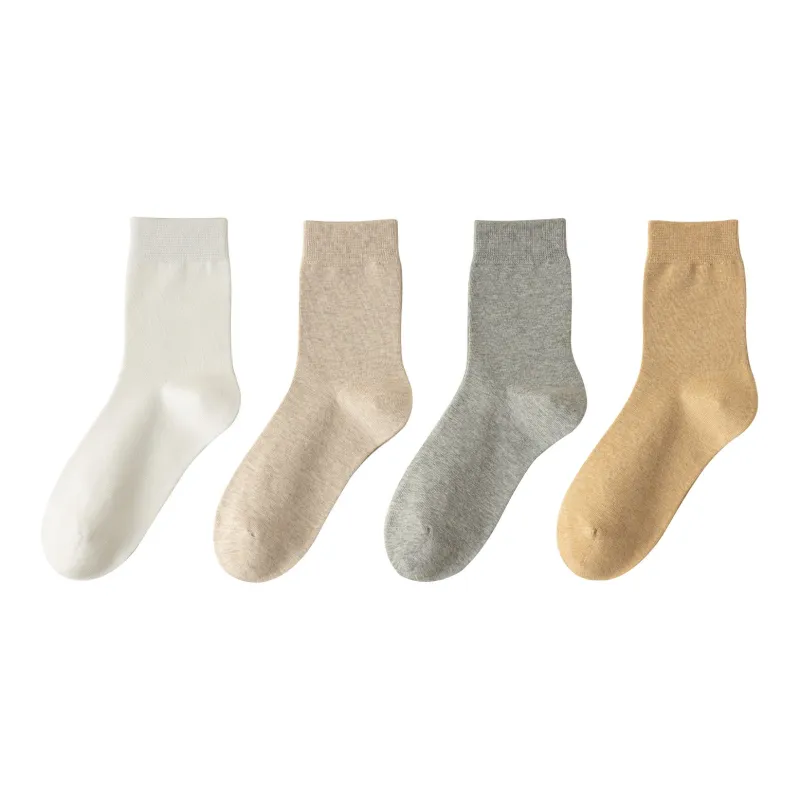XXLLG Mid Calf Socks Men's 4 Pack-10
