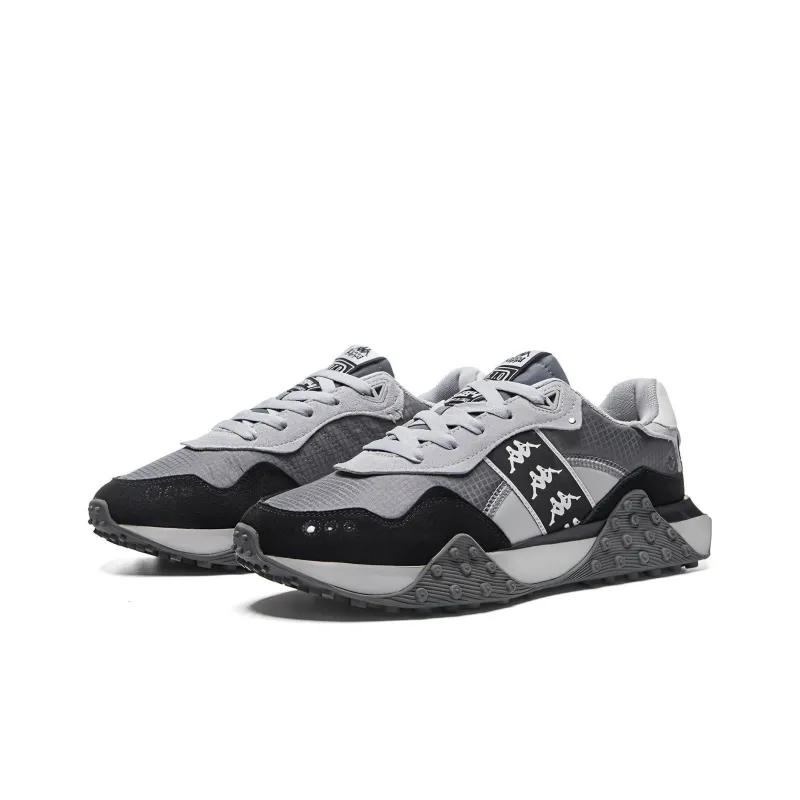 Kappa Running Shoes Unisex Low Top Gray-2