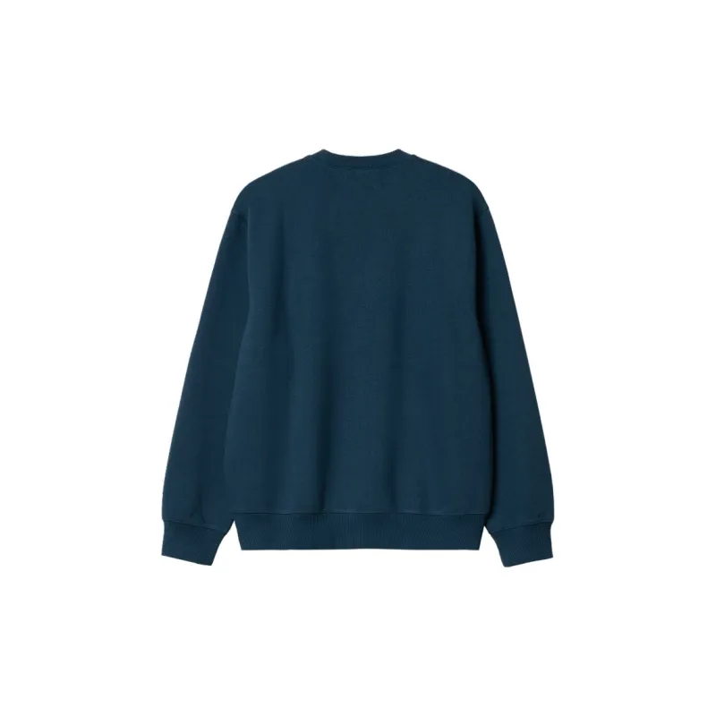 Carhartt WIP Logo Crew Sweatshirt-1