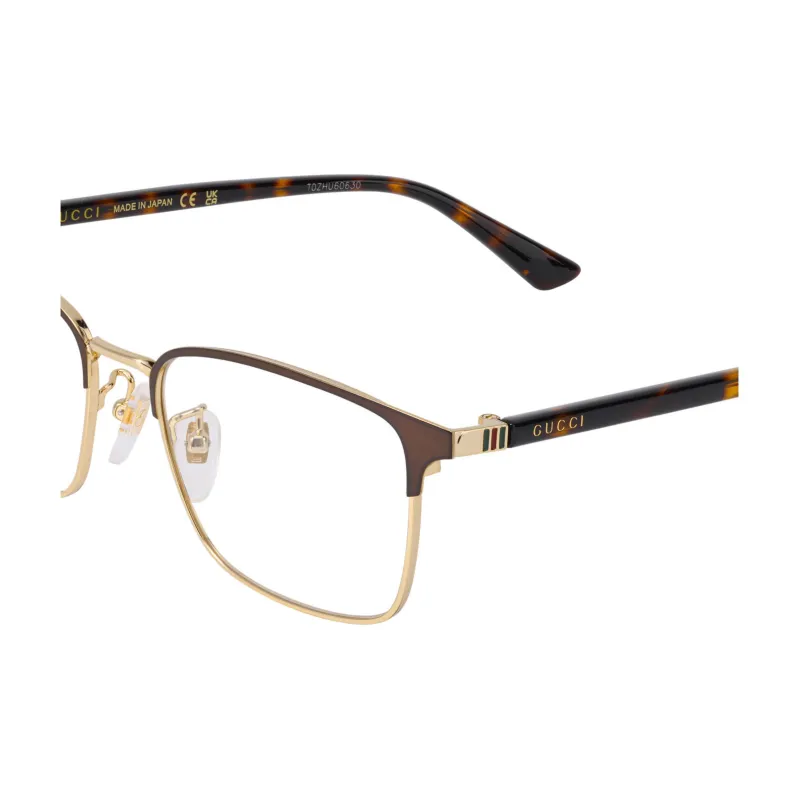 GUCCI Rectangle Frame Glasses-4