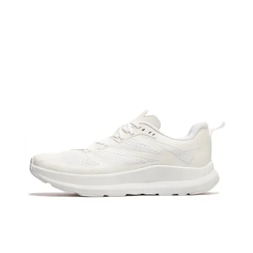 THE NORTH FACE Velocity Forward Cushioned Wear-Resistant Breathable Low-Top Running Shoes Unisex White
