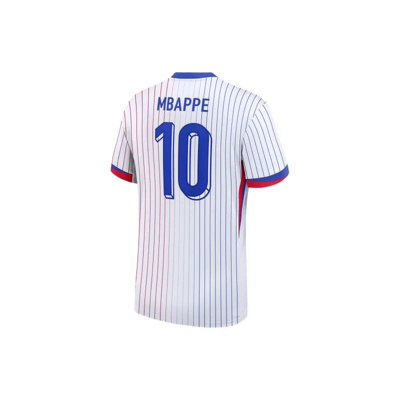 Nike Kylian Mbappé France National Team 2024 Stadium Away Women's Nike Dri FIT Soccer Jersey-1