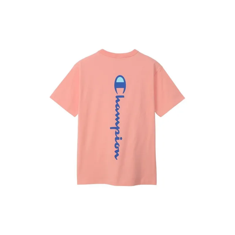 Champion T Shirt Unisex Light Pink-1