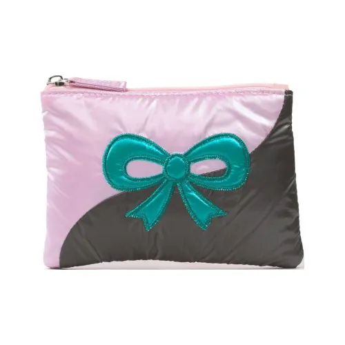 Beams Nylon Clutch Women's Pink