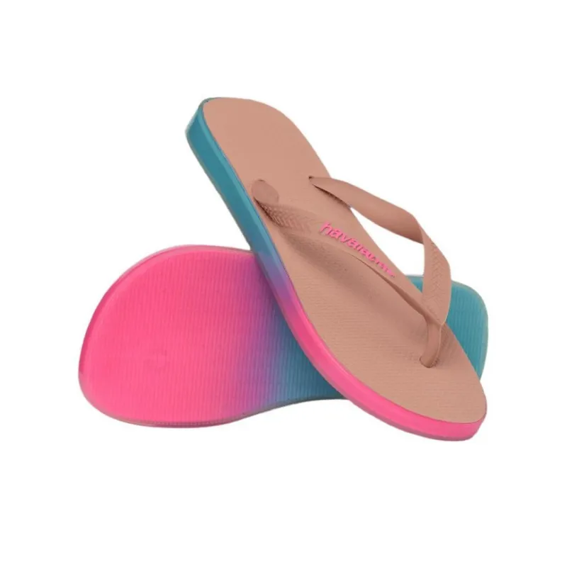Havaianas Slip Resistant Flip Flops Men's Pink-5