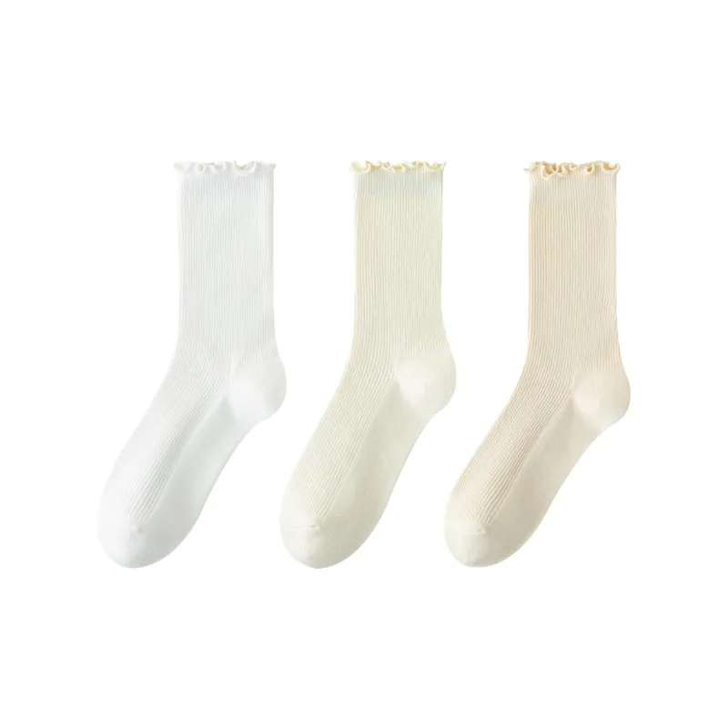 XXLLG Mid Calf Socks Women's 3 Pack-7