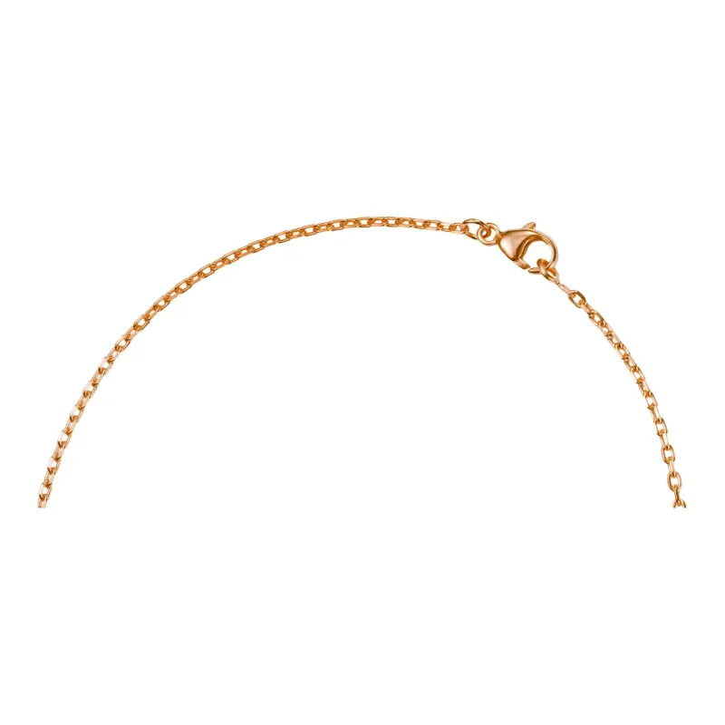 HERMES Cage D'H Rose Gold Plated Hardware Necklaces Women's-3