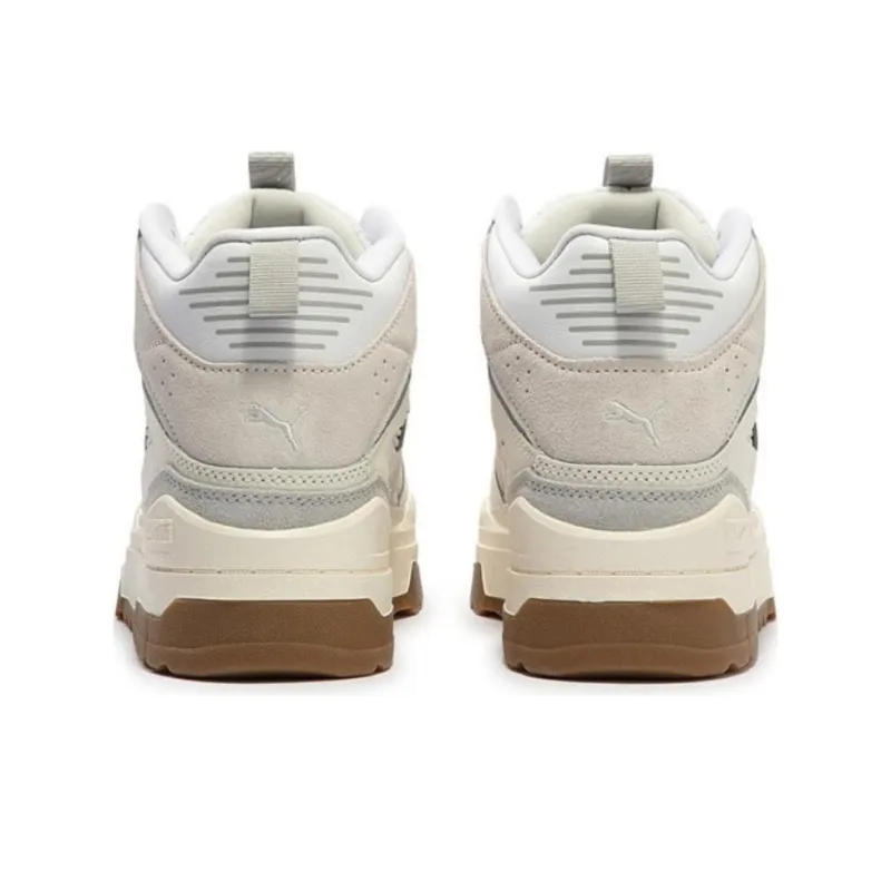 PUMA Slipstream HI XTREME Anti-Slip And Wear-Resistant Breathable Mid-Top Casual Shoes Unisex White Gray-3