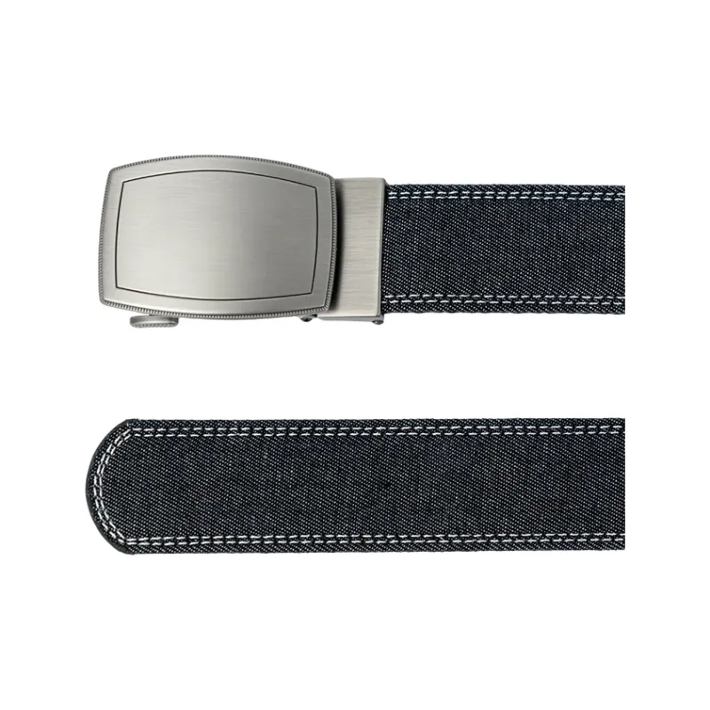 NINE NAIL Nine Section Spike Peaceful Life Buckle Denim Color Scheme Canvas Men's Belt Men's Width  3.5cm-15