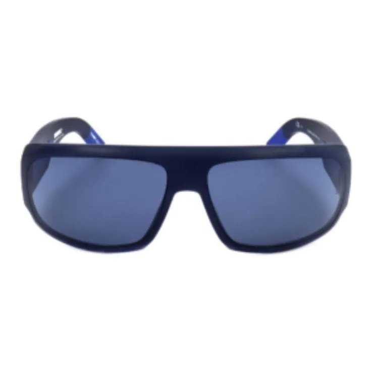 Tommy Hilfiger Irregular Shape Sunglasses Men's Dark Blue-1