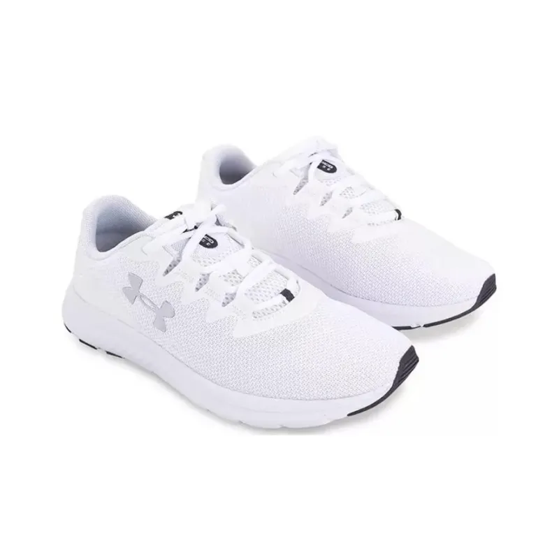 Under Armour Charged Impulse 3 Shoes 'White Metallic Silver' Women's-2