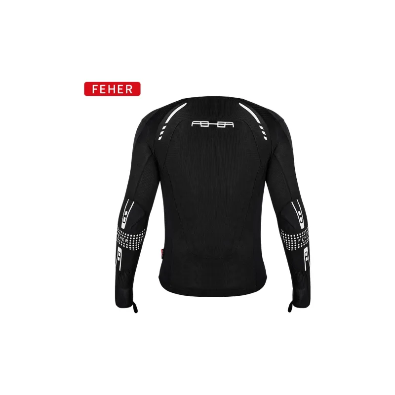 FEHER Biker Jacket Unisex Commute Impact-Resistant Protective Sun Protection Lightweight-2