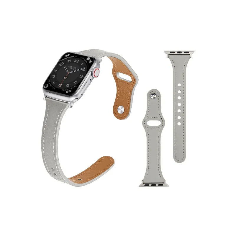LeYu Compatible With Apple Watch Bands Button Small Round Pendant Unisex-27